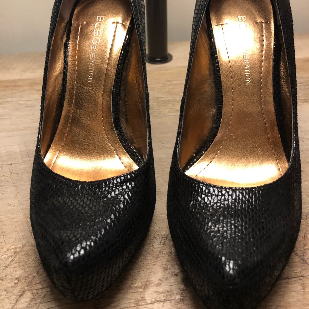 BCBG heels.